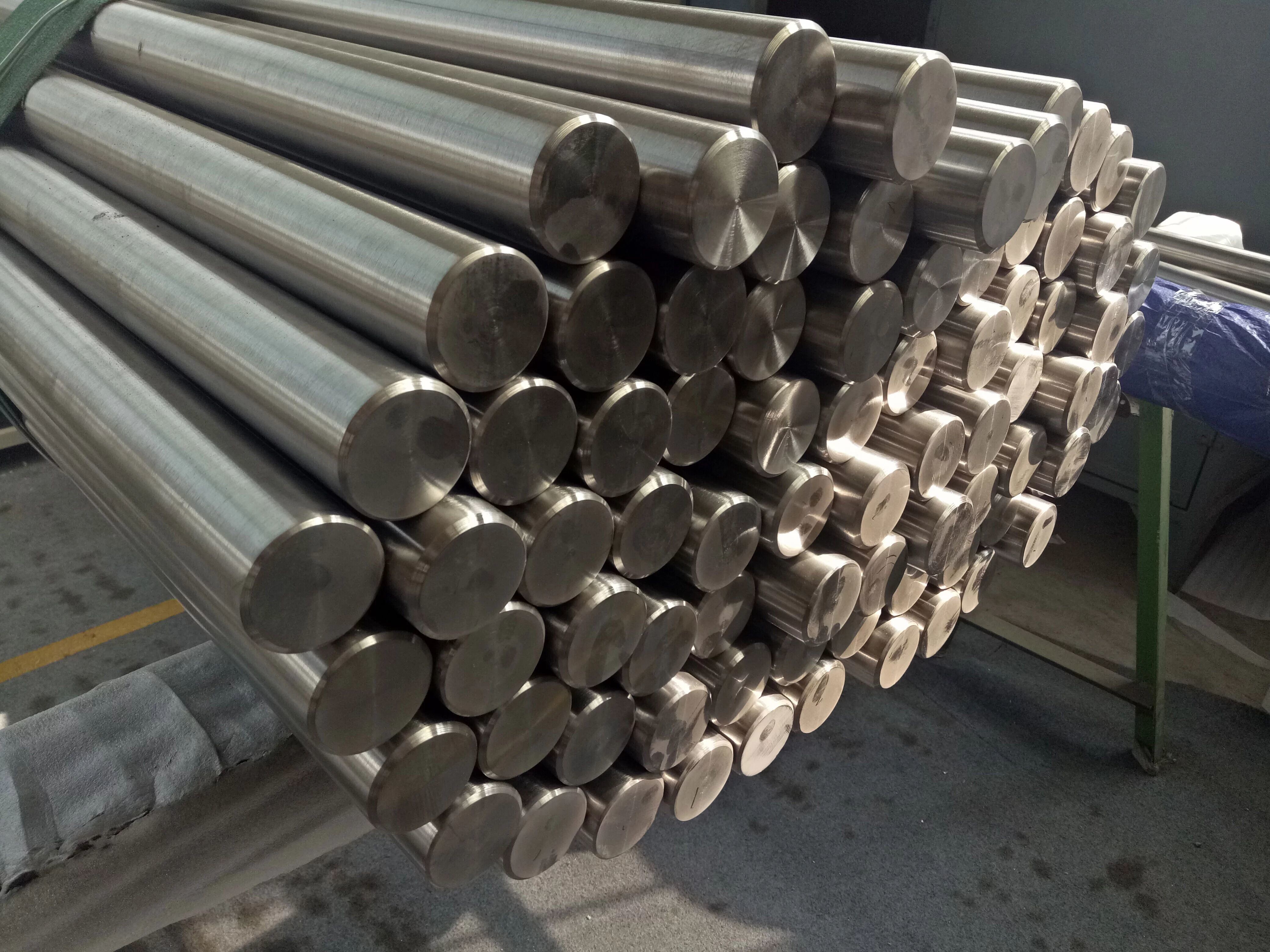 Metallurgy Dia 350mm ASTM B348 Gr5 Titanium Round Bar