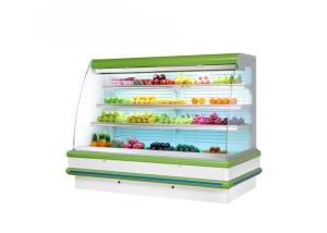 China Hypermarket Vegetable / Meat Commercial Display Freezer wholesale