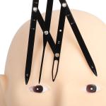 Laser Print Logo Black 4 Prong Stainless Steel Golden Mean Calipers With Scale