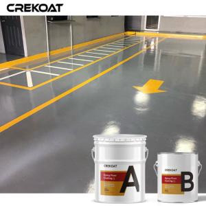 China Commercial Water Based Epoxy Floor Coating For Offices Retail Stores School wholesale
