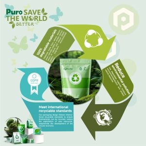 Flexible Packaging Food Grade Kale Chip Wrapper Packaging Snack Packaging