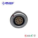 1B 10 Pins Receptacle Circular Push Pull Connectors