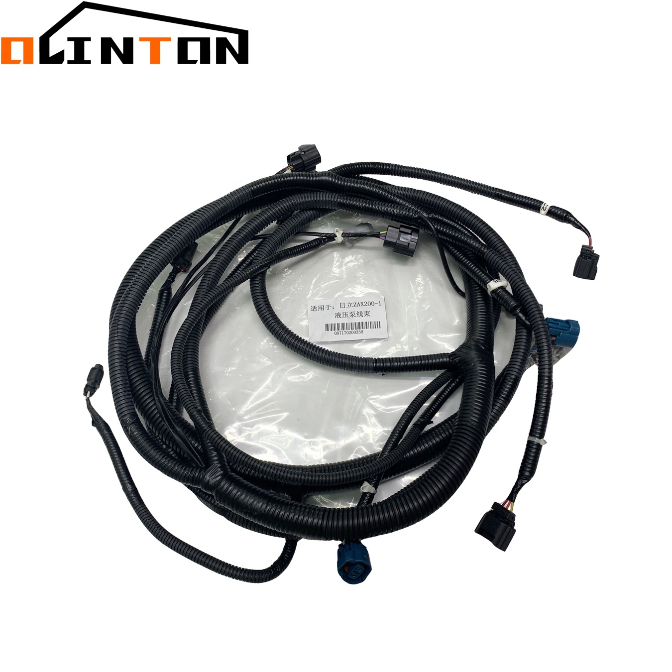 Design ZX200-1 ZX200-3 Excavator Parts Hydraulic Pump Wiring Harness 4449447