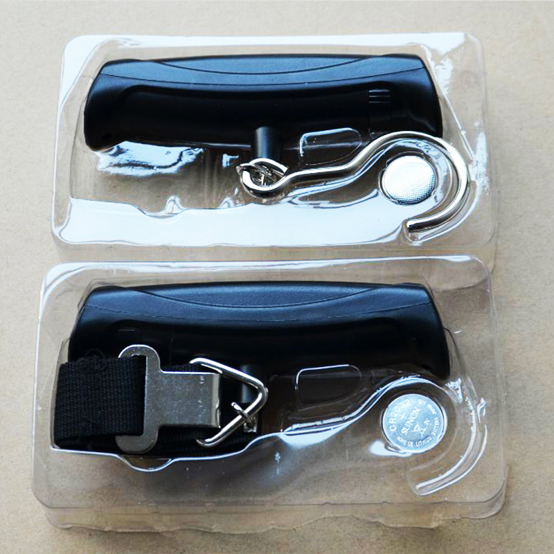 Green Backlight Travel Bag Weighing Scales With ABS Plastic Material