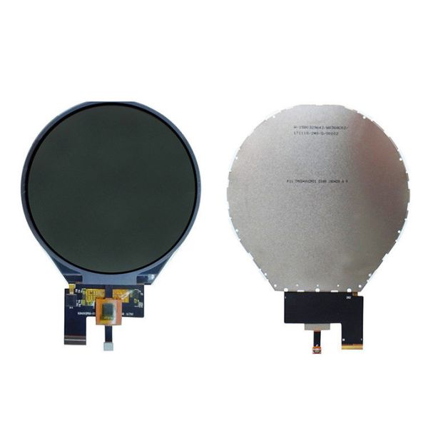 3.4-Inch Round Industrial Display | 800×800 High Resolution, 380cd/m² Brightness, Anti-Glare for Smart Meters & Equipment Control Panels