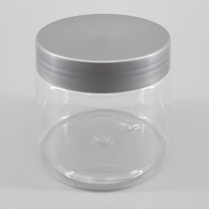 China Transparent Food Capsule Snack Storage 5.3oz Screw Top Plastic Jars wholesale