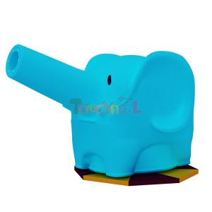 China Soft Play Pitching Machine Blue Indoor Playground Facilities Unisex wholesale