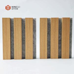 China Premium Wood Slat Acoustic Panels for Effective Noise Management and Stylish Interiors wholesale