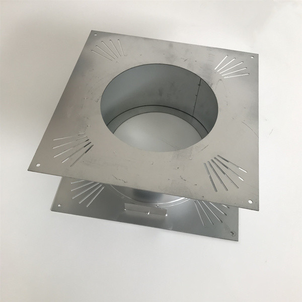 China Ceiling Fireproof Plate Wood Stove Through Roof Kit High Strength wholesale