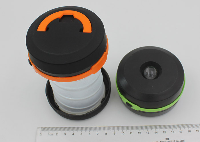Battery Operated LED Night Light With Hook , Outdoor Retractable LED Tent Lamp