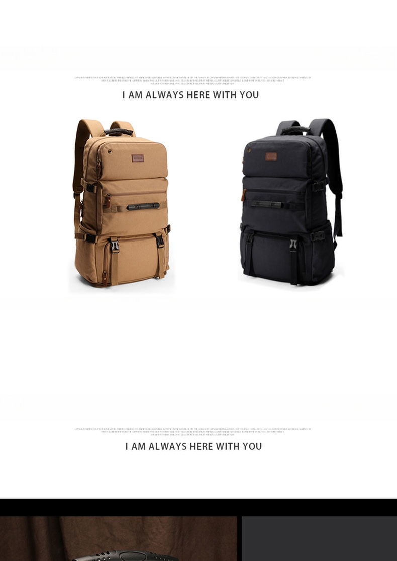 Oxford Cloth Material Large Capacity Men's Travel Bag for Leisure and Custom Luggage