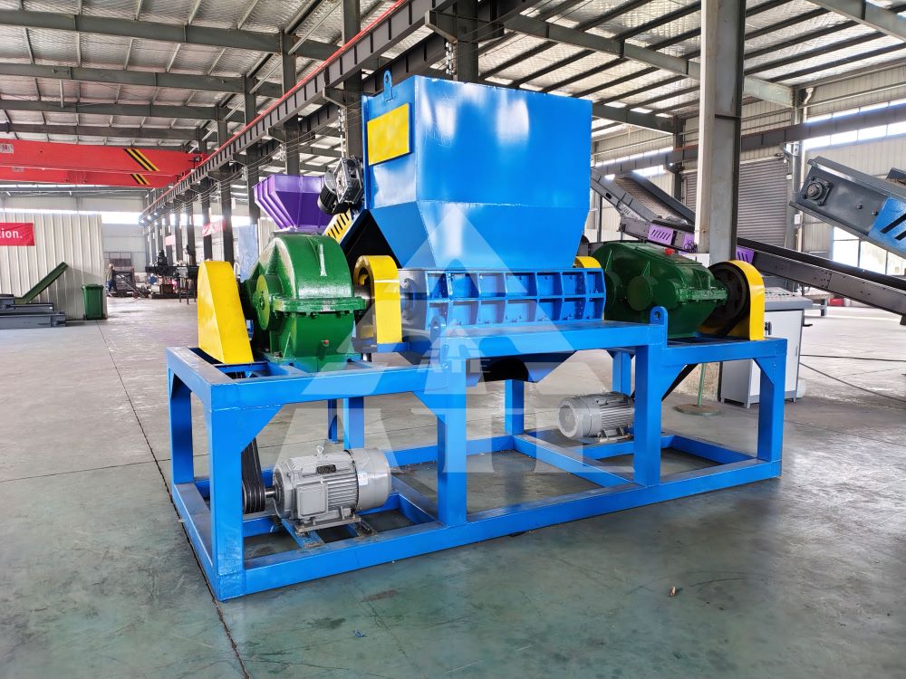 Scrap Aluminum Rim Scrap Metal Shredder Machine for Wheels