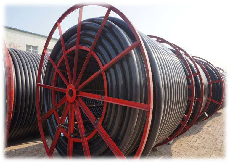 Reinforced Polyethylene Water Pipe Composite Anti Static Plastic
