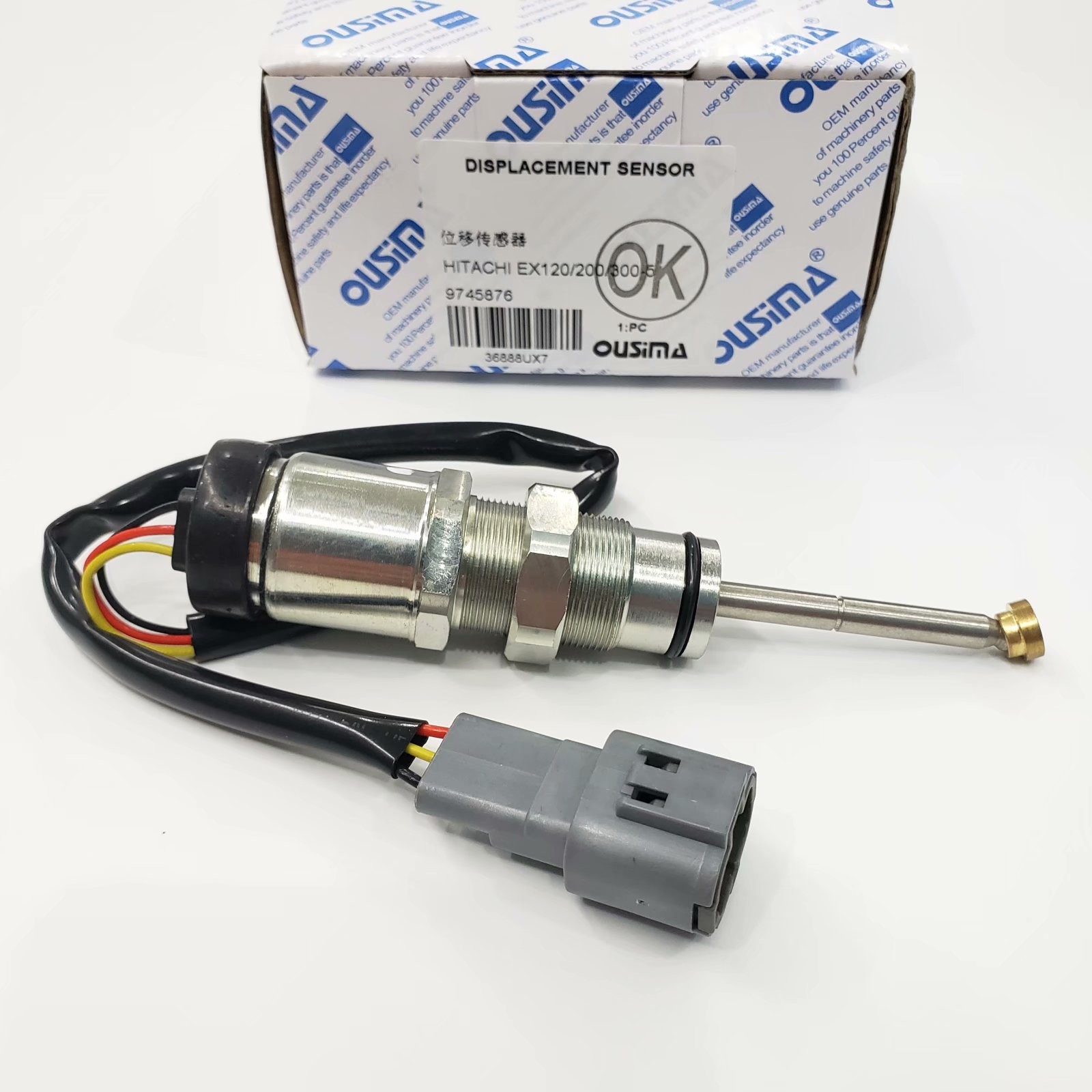 OUSIMA 9745876 Spare Part Hydraulic Sensor Valve For Excavator HITACHI EX120 EX200 EX300-5