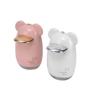China Pink Cute Automatic Soap Dispenser 2.6W PETG Kitchen Foaming wholesale