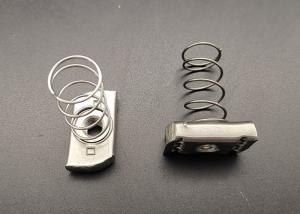 China M8 6mm Spring Channel Nut Unistrut SS316 Silver Carbon Steel wholesale