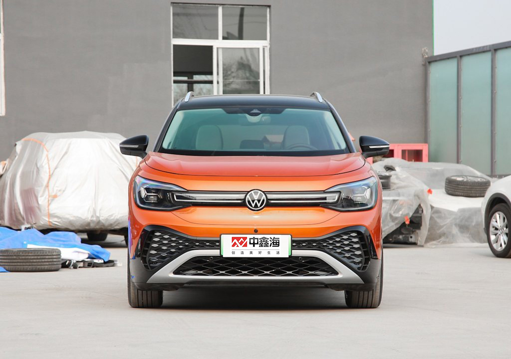 100% Electric Vw Used Electric Cars 7 Seats Power 150kw Large SUVs