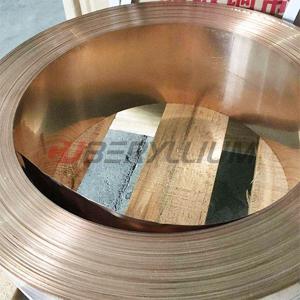 China CDA174 UNSC17410 Beryllium Copper Material Alloy Strip wholesale