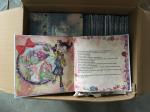 Hardcover book with fabric cover printing, Children hardcover book printing,