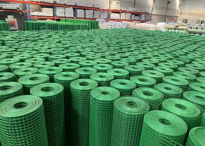 PVC Welded Mesh,Opening 1"-4",Diameter 0.5mm-3.0mm,In Rolls For Construction Industry