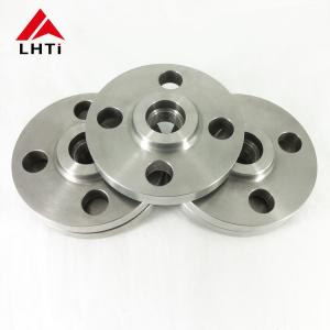 China ANSI Titanium Thread Flange Polishing Sandblasting Anodizing Surface Treatment wholesale