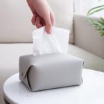 Car Tissue Paper BoxLeather 16x11x8cm BSCI SEDEX