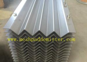 China 300mm 8 Passage Vane Plate Mesh Pad Mist Eliminator wholesale