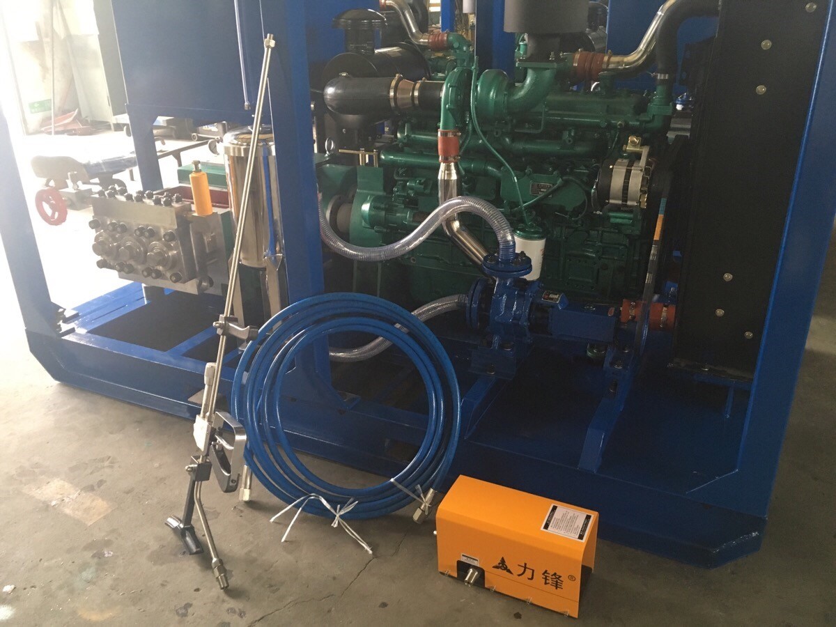 800bar High Pressure Water Jet Cleaner Adjustable Pressure For Pipelines Clean