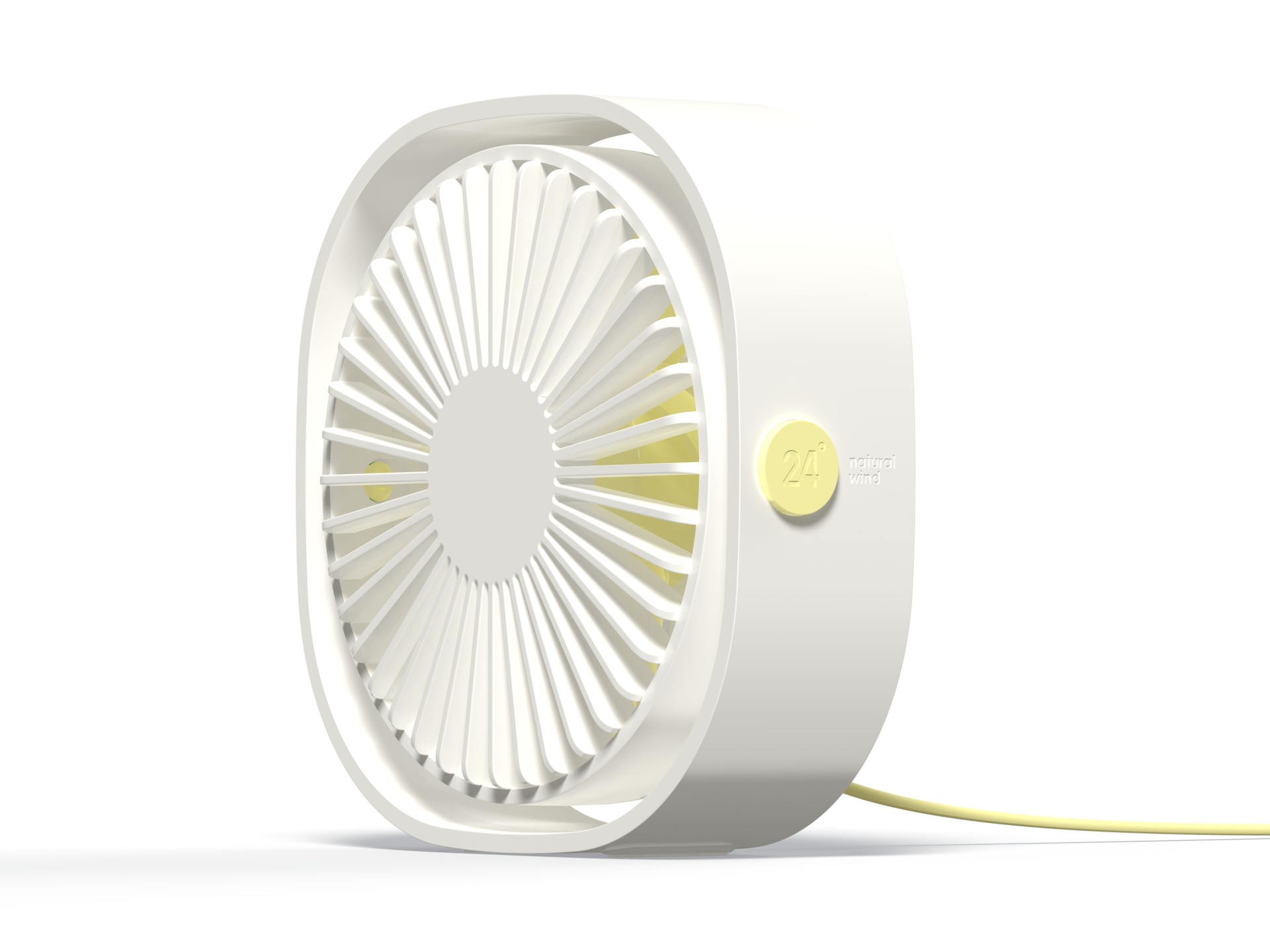 129*122*52 mm Mini Desktop USB Fan with Charging Convenience and Lightweight Design