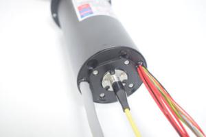China Four Gigabit Fiber Optic Rotary Joint , Rotary Joint Electrical Connector wholesale