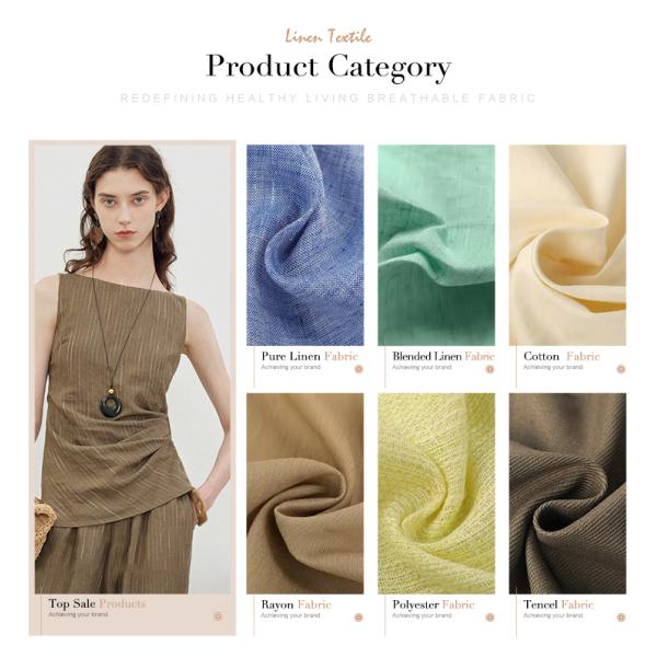 Fast Making New Fashion High Quality Fabric Support to Customized Color Recycle Polyester Fabric for Making Clothes