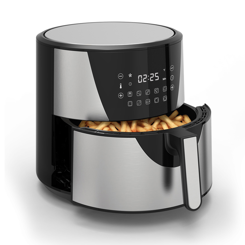 Automatic XL Air Fryers 8L 7L 6.5L 5L Big Power Healthy Oil Free Cooking Electric Deep Air Fryer