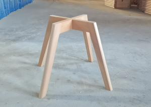 China Beech Dining Room Chair Legs Anti Scratch Fully Assembly Structure wholesale