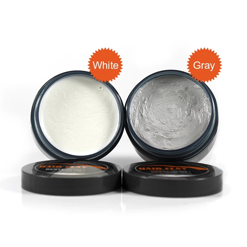 Beard Suitable Hair Modeling Mud for Men High Hold Low Shine Natural Look Silicone-Free