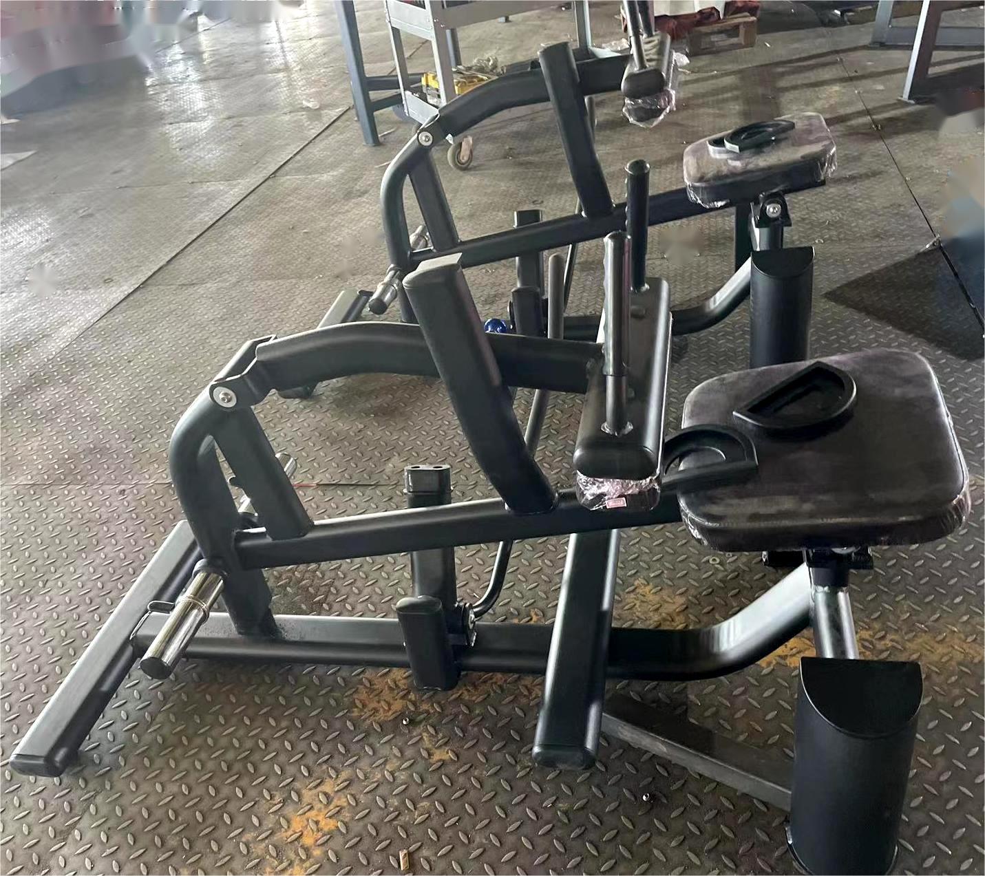 Seated Calf Raise Machine for Body Building Plate Loaded Exercise Equipment to Train Leg Strength