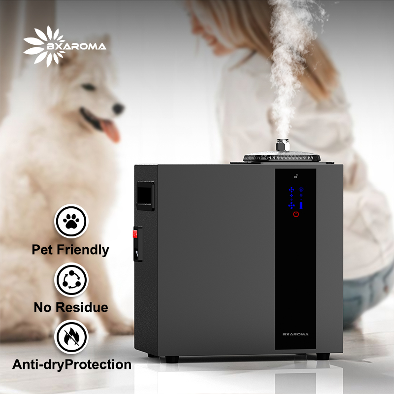 Industrial-Grade Essential Oil Diffuser with Silent Operation - Wall-Mounted Commercial Aroma Machine for Lobbies/Gyms