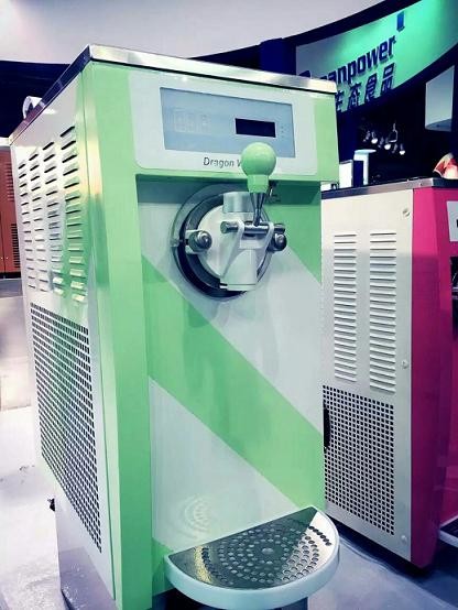 Super quiet Oceanpower Sunny A18 single flavor mini soft ice cream machine
