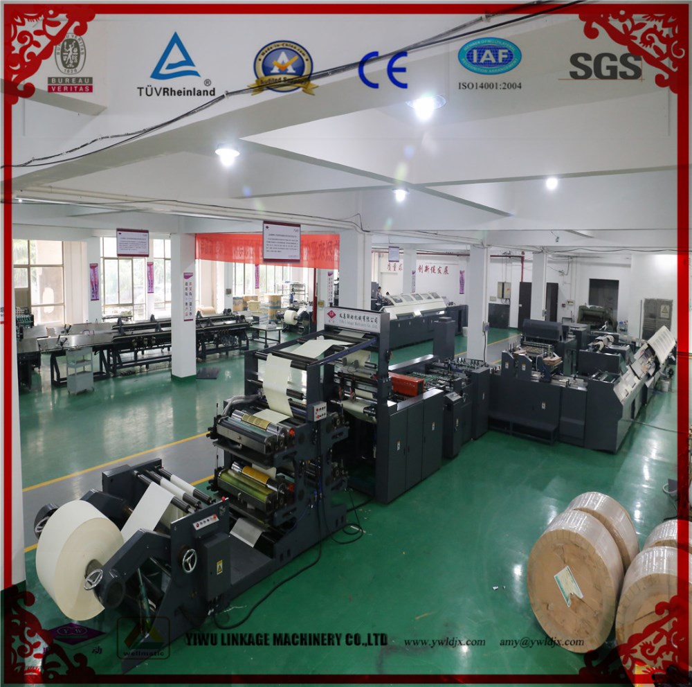Speed Automatic Exercise Book Production Machine for School Students
