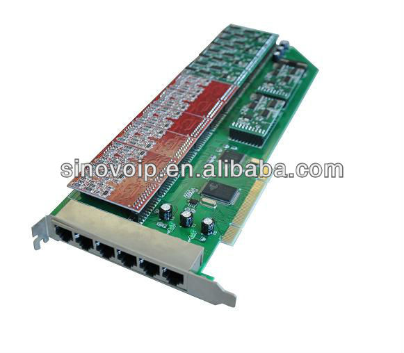24 ports telephony for asterisk same as digium card