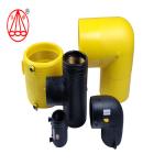 800 Mm Pe 80 Water Supply Fittings , Hdpe Fusion Fittings For Gas / Coal Mining