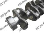 4TNV94 Forged Steel With Teeth Engine Crankshaft Spare Part 129902-21011 For