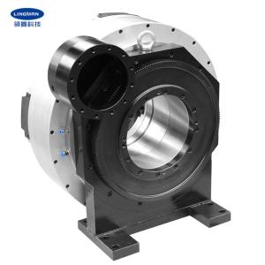 China Full Stroke Pneumatic Rotary Chuck , Four Jaw CNC Machine Chuck wholesale