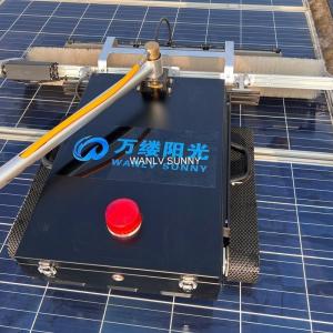 China Dry Cleaning/Washing Solar Panels Cleaning Robot Rubber Track wholesale