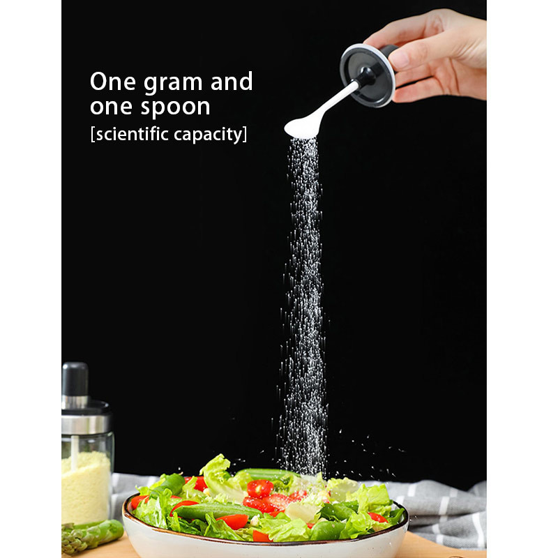 FDA LFGB Seasoning Empty Glass Jars With Wooden Lid