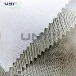 0.6mm Fusible Interlining Thickness Heat Resistance Fusible Interlining 90cm