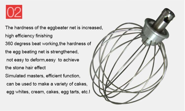 Hot Sell Commercial 10L F type dough mixer Biscuit Making Machinery Dough Mixer with S/S.18/8 bowl