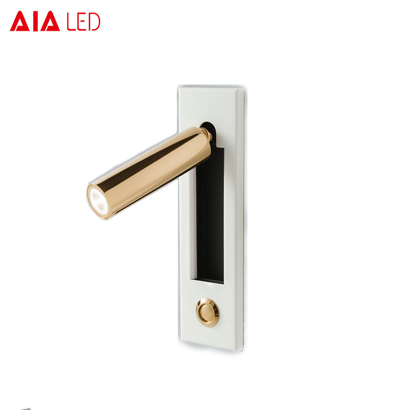 Adjustable headboard wall light modern bedside wall light /led reading light for bedroom used