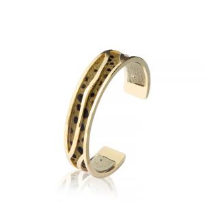 China Horsehair Handmade Leather Cuffs , Multi Layer Leather Wristbands Womens wholesale
