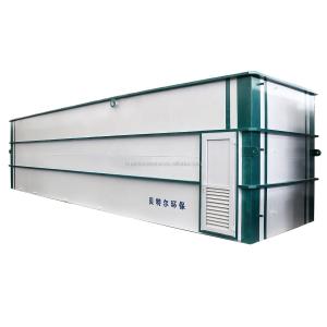 China Rectangular Integrated Wastewater Treatment Equipment with Biological Treatment Design wholesale