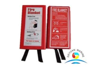 China CE Marine Fire Fighting Equipment Fiberglass Fire Proof Welding Fire Blanket wholesale